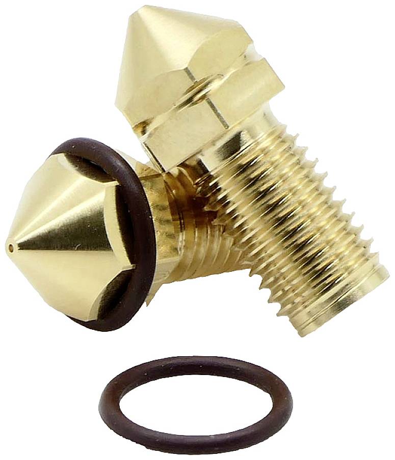 FabConstruct FabConstruct Nozzle Brass 0.8mm für Ultimaker UM3, S3, S5, S5 Pro Brass Nozzle AA RN35483