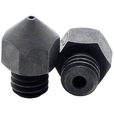 FabConstruct Nozzle Hardened 0.4mm Creality CR-10 Serie, MakerBot Replicator 2, CraftBot Serie Hardened Steel Nozzle MK
