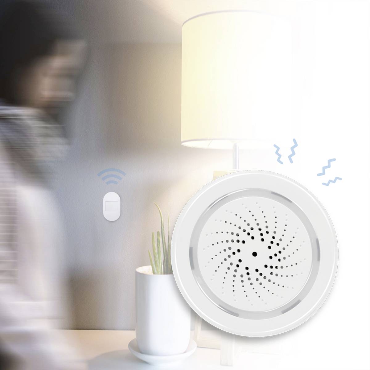 LogiLink Alarmsirene Smart WiFi Tuya kompatibel-8