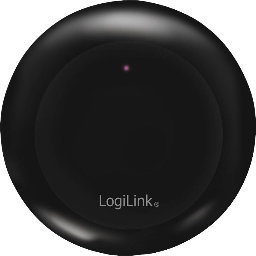 LOGILINK - Fernbedienung - smart - kabellos - Wi-Fi - Schwarz (SH0107)