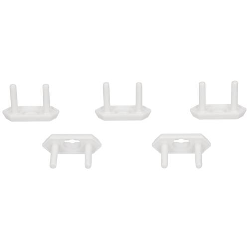 Max Hauri 166372 Steckdosen-Einsatz Weiß 5 St.