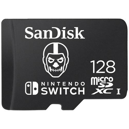 SanDisk microSDXC Extr 128GB (U3/UHS-I/CL.10/R100/W60) Fortnite, Skull Trooper microSDXC-Karte 128 GB UHS-I