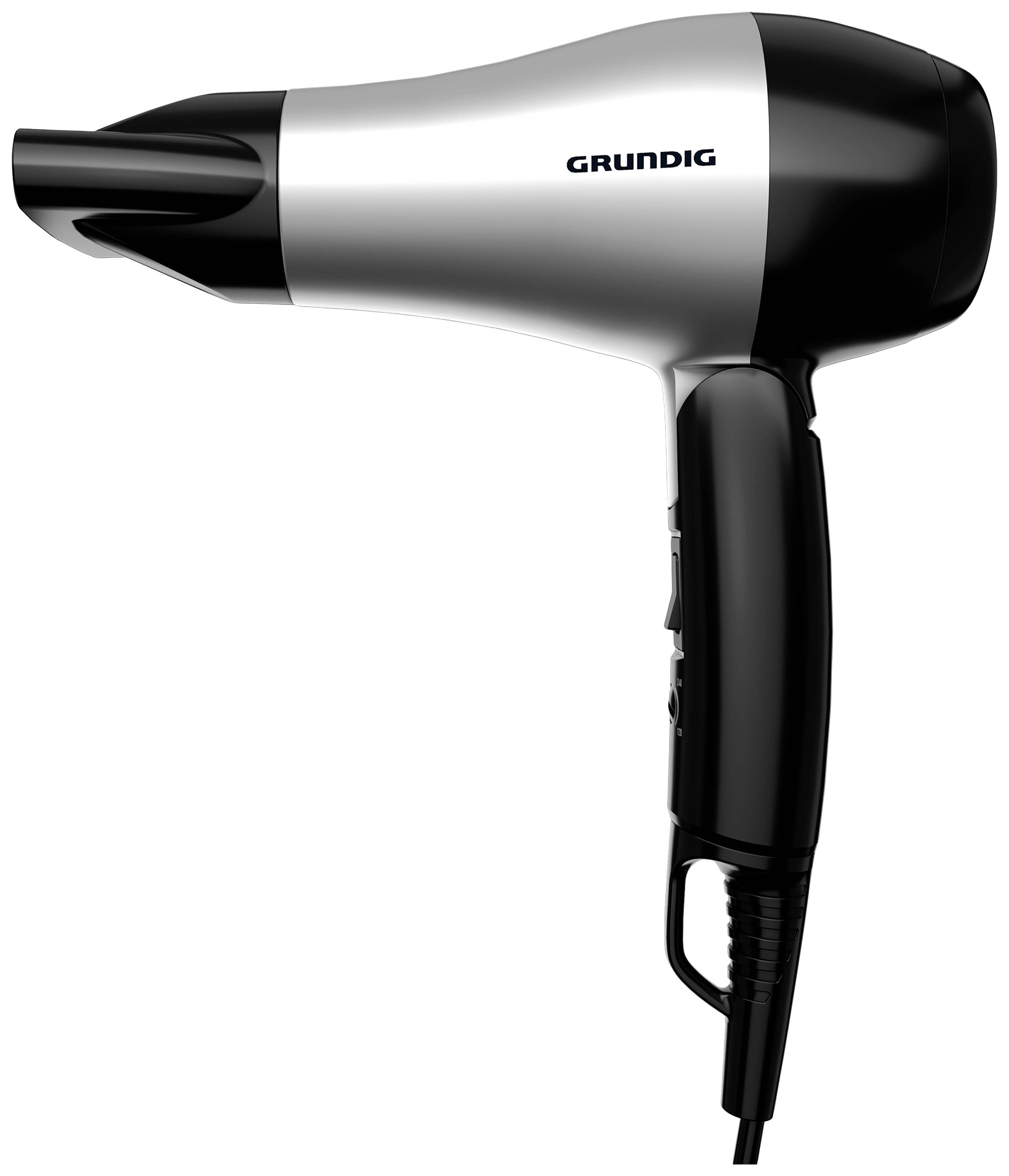 Grundig Reisehaartrockner Grundig HD 2200, 1.200 W, silber/schwarz-3