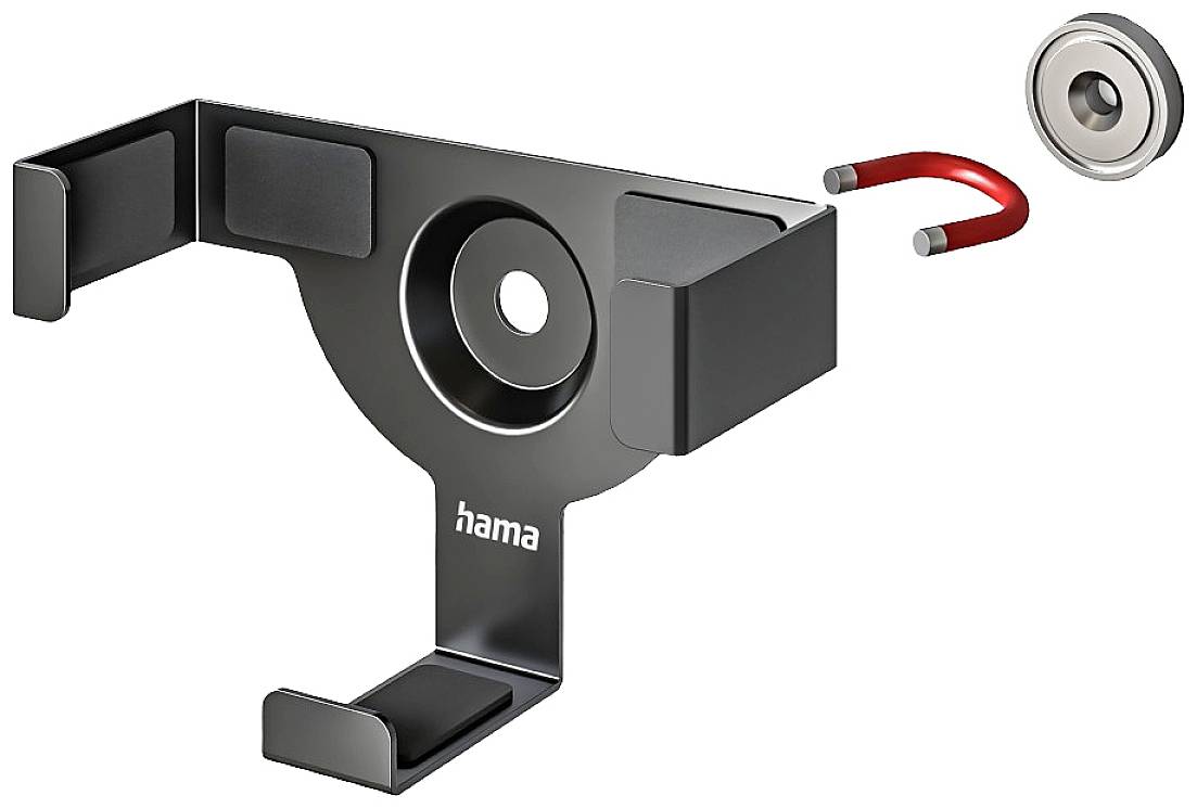 HAMA - Magnetbefestigung für Digital-AV-Player - Schwarz - für Apple TV (00118687)