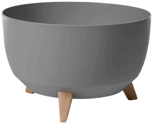 Siena Garden LA881-82 M82580 Pflanzgefäß Kunststoff Anthrazit
