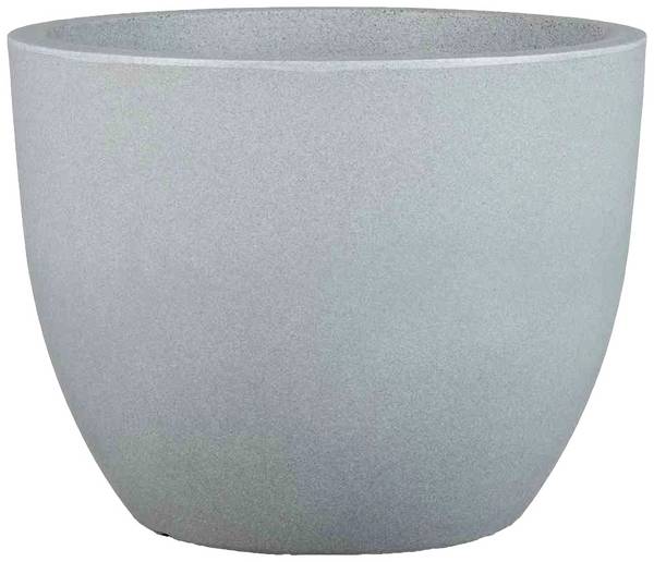 Siena Garden 42-30-51-GA 423051GA Pflanzgefäß Kunststoff Stein-Grau