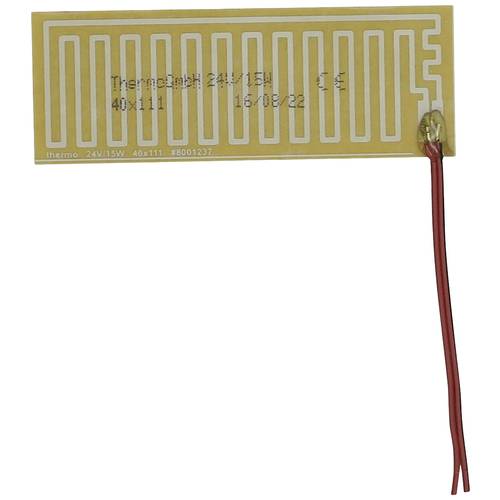 Thermo TECH Polyester Heizfolie 24 V 15 W (L x B) 111 mm x 40 mm