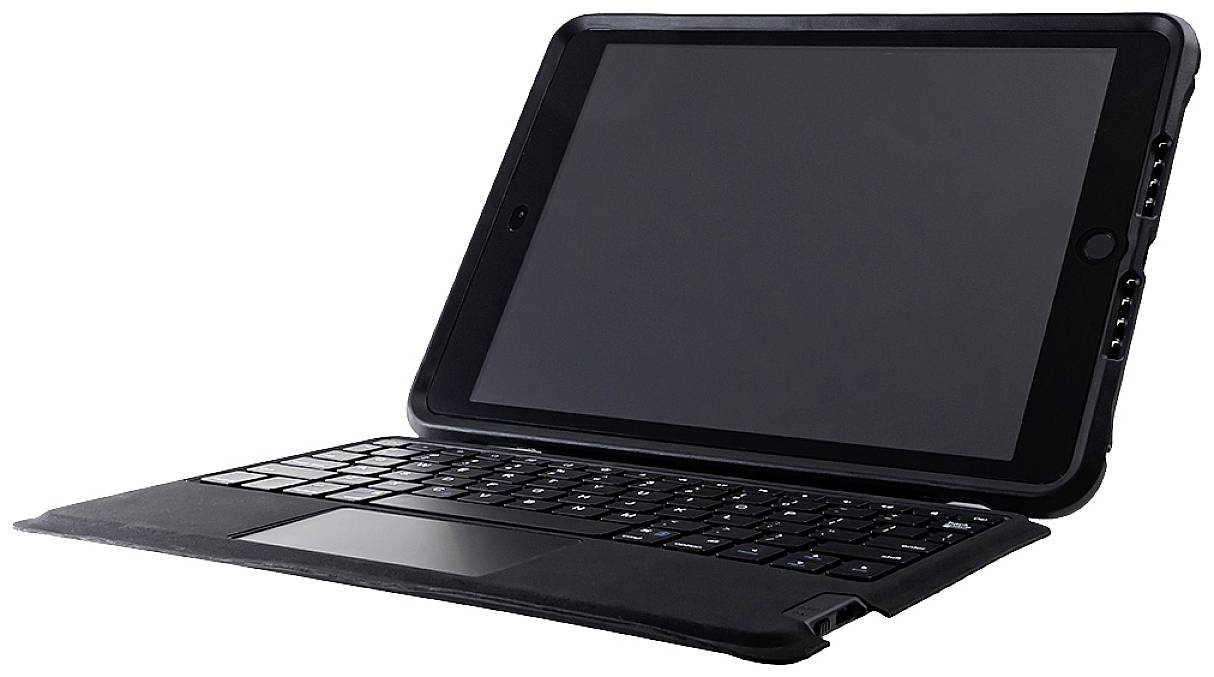 OTTER PRODUCTS Otterbox Unlimited Keyboard Folio Apple iPad 9th/8th/7th gen Black Crystal  ProPack D