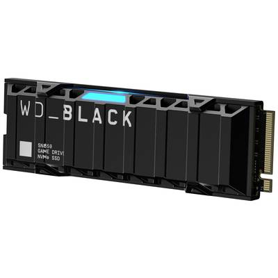 WD Black™ SN850 2 TB Interne M.2 PCIe NVMe SSD PCIe 4.0 x4 Retail WDBBKW0020BBK-WRSN