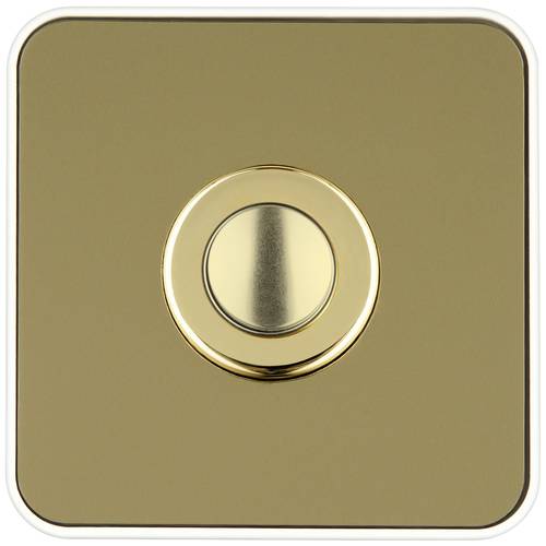 Grothe 64182 Klingel Messing, Weiß