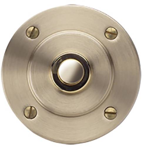 Grothe 64151 Accessoire pour interphone Contact de porte laiton (brossé)