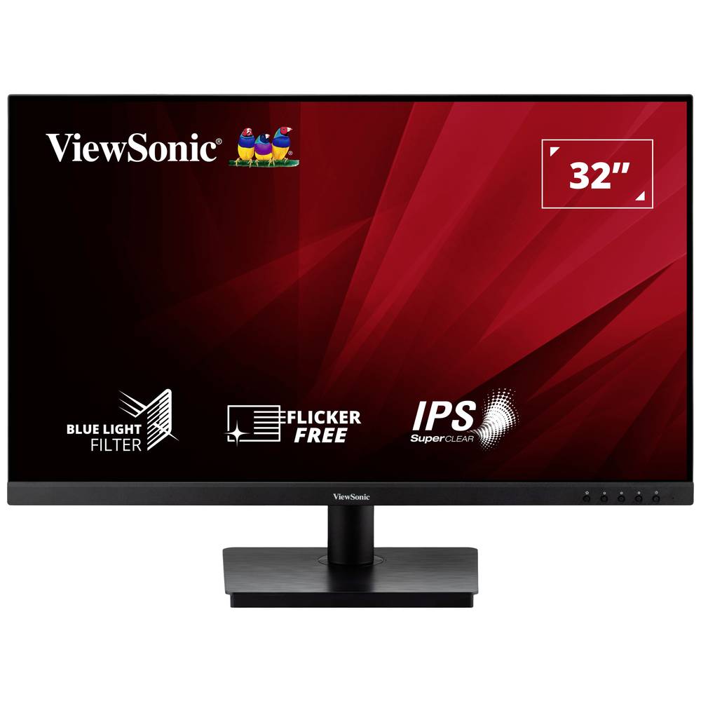 Viewsonic VA3209-2K-MHD LED-monitor Energielabel F (A - G) 80 cm (31.5 inch) 2560 x 1440 Pixel 16:9 4 ms HDMI, DisplayPort, Audio, stereo (3.5 mm jackplug)