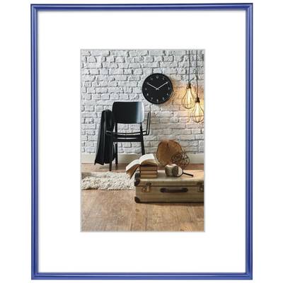 hama 00061656 Kunststoffrahmen "Sevilla", Blau, Polystyrol, 21 x 29,7 cm, DIN A4