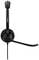 Schwarzes Jabra-Headset mit Mikrofon, geeignet für Büro- oder Callcenter-Umgebungen.