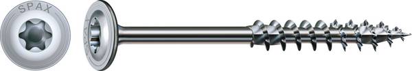 SPAX 0251010801605 R 88193 m.Spitze/T-STAR Holzschraube 8 mm 160 mm T-STAR plus    Stahl WIROX 50 St.