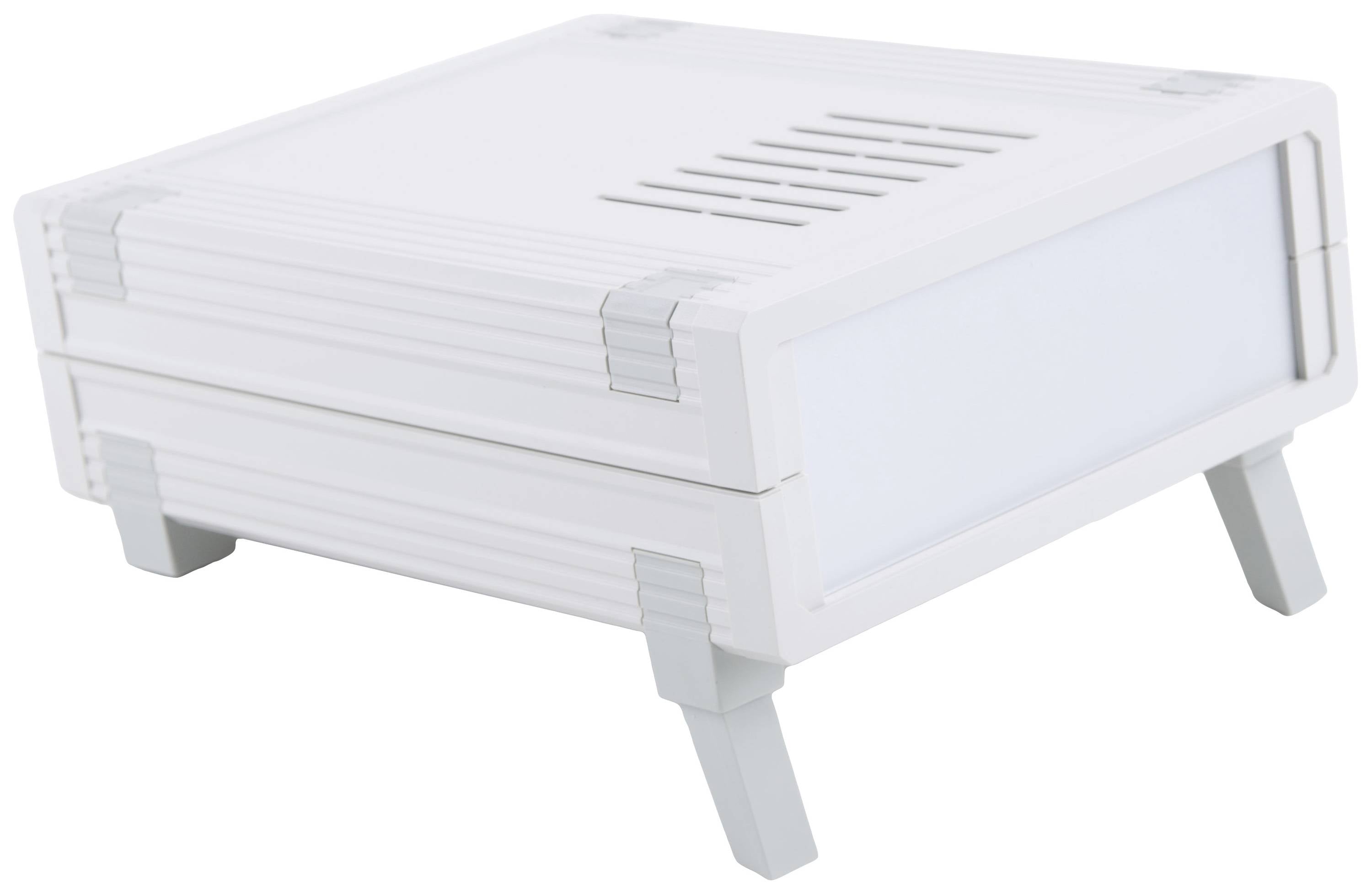 Bopla UM 32009 L SET Tisch-Gehäuse (L x B x H) 157.50 x 198.90 x 62.20 mm ABS Lichtgrau (RAL 7035) 1 Set