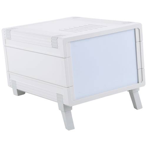 Bopla UM 32018 L SET Tisch-Gehäuse (L x B x H) 157.50 x 198.90 x 108 mm ABS Lichtgrau (RAL 7035) 1 Set