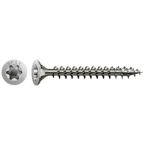 SPAX 1197000350163 R 88091 Senkkopf T-STAR Holzschraube 3.5 mm 16 mm T-STAR plus 88091 Edelstahl A2 200 St.