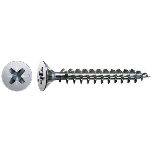 Thumbnail - SPAX 1081010250105 SPAX Seko-Z Holzschraube 2.5 mm 10 mm Kreuzschlitz Pozidriv Stahl WIROX 1000 St.