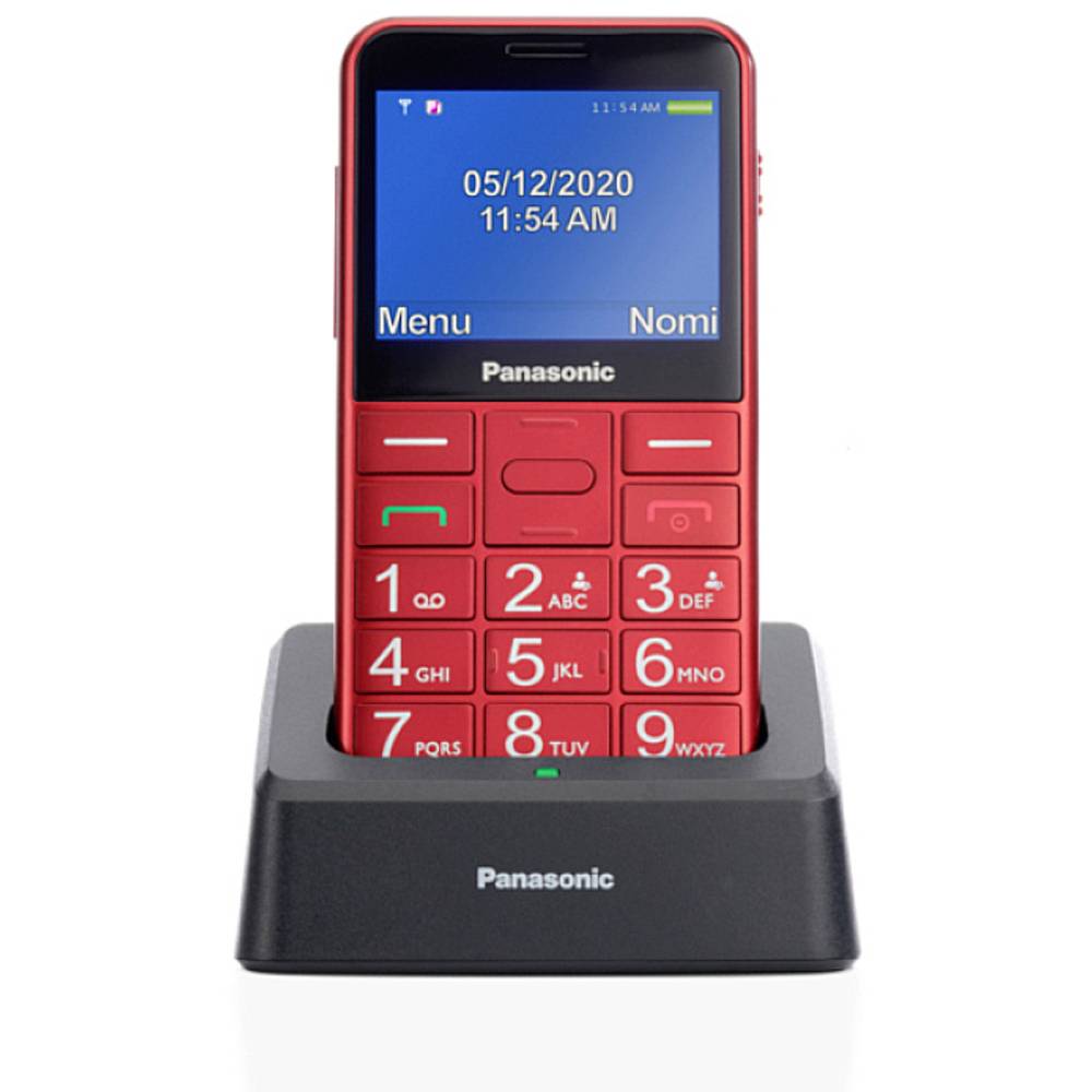 Panasonic KX-TU155 Senioren mobiele telefoon Rood