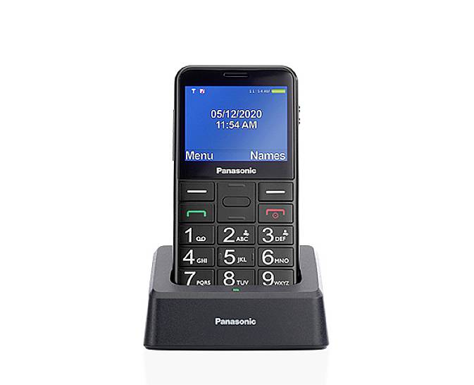 PANASONIC KX-TU155 - Feature Phone - Dual-SIM - microSD slot - LCD-Anzeige - 240 x 320 Pixel - rear