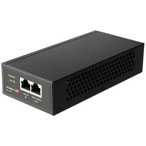 EDIMAX GP-103IT PoE Injektor 1000 MBit/s IEEE802.3af (15.4 W), IEEE802.3at (30 W), IEEE 802.3bt