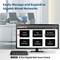 'Netzwerkschalter' Edimax Pro GS-5008E 8-Port, mit VLAN, Link-Aggregation und QoS-Funktionen, umgeben von Büroarbeitsplätzen.