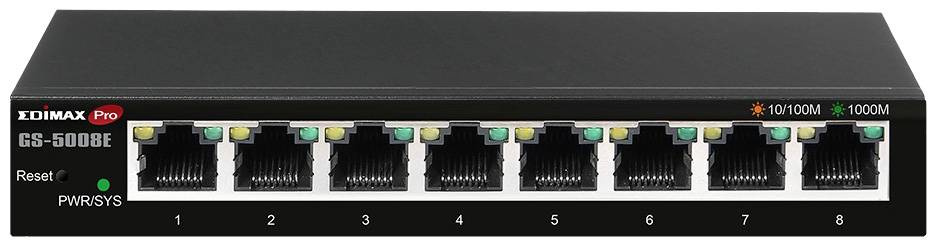 EDIMAX GS-5008E GS-5008E Netzwerk Switch 8 Port 16 GBit/s