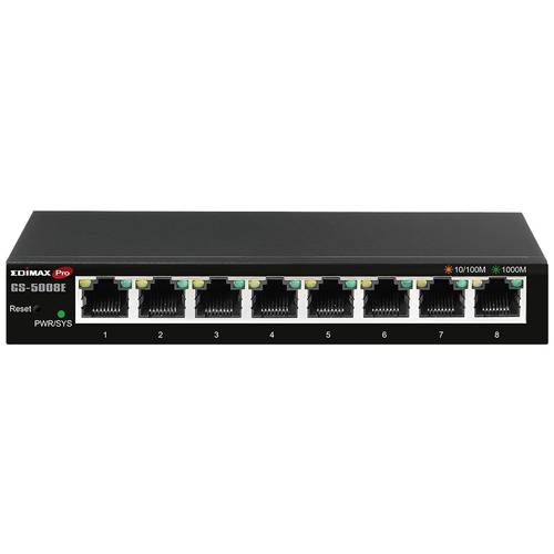 EDIMAX GS-5008E Netzwerk Switch 8 Port 16 GBit/s