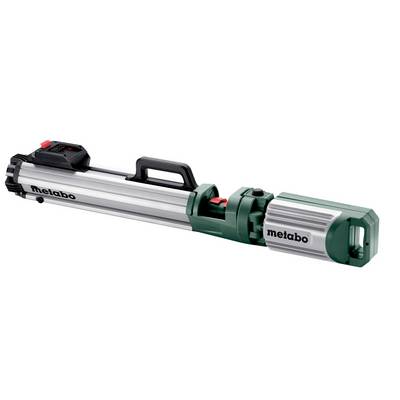 Elektrischer Cutter von Metabo mit einem grünen und metallischen Gehäuse. Design für präzises Schneiden in Werkstätten oder auf Baustellen.