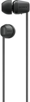 Sony WI-C100 In Ear Headset Bluetooth® Stereo Schwarz Headset, Klang-Personalisierung, Lautstärkeregelung, Nackenband, S-3