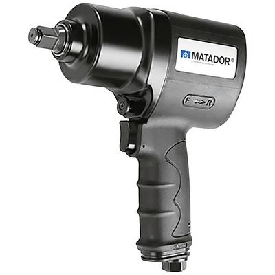 Schlagbohrmaschine mit Griff und 'MATADOR'-Logo, geeignet für mechanische Arbeiten. Sie besitzt eine Schnellwechselaufnahme für Werkzeuge.