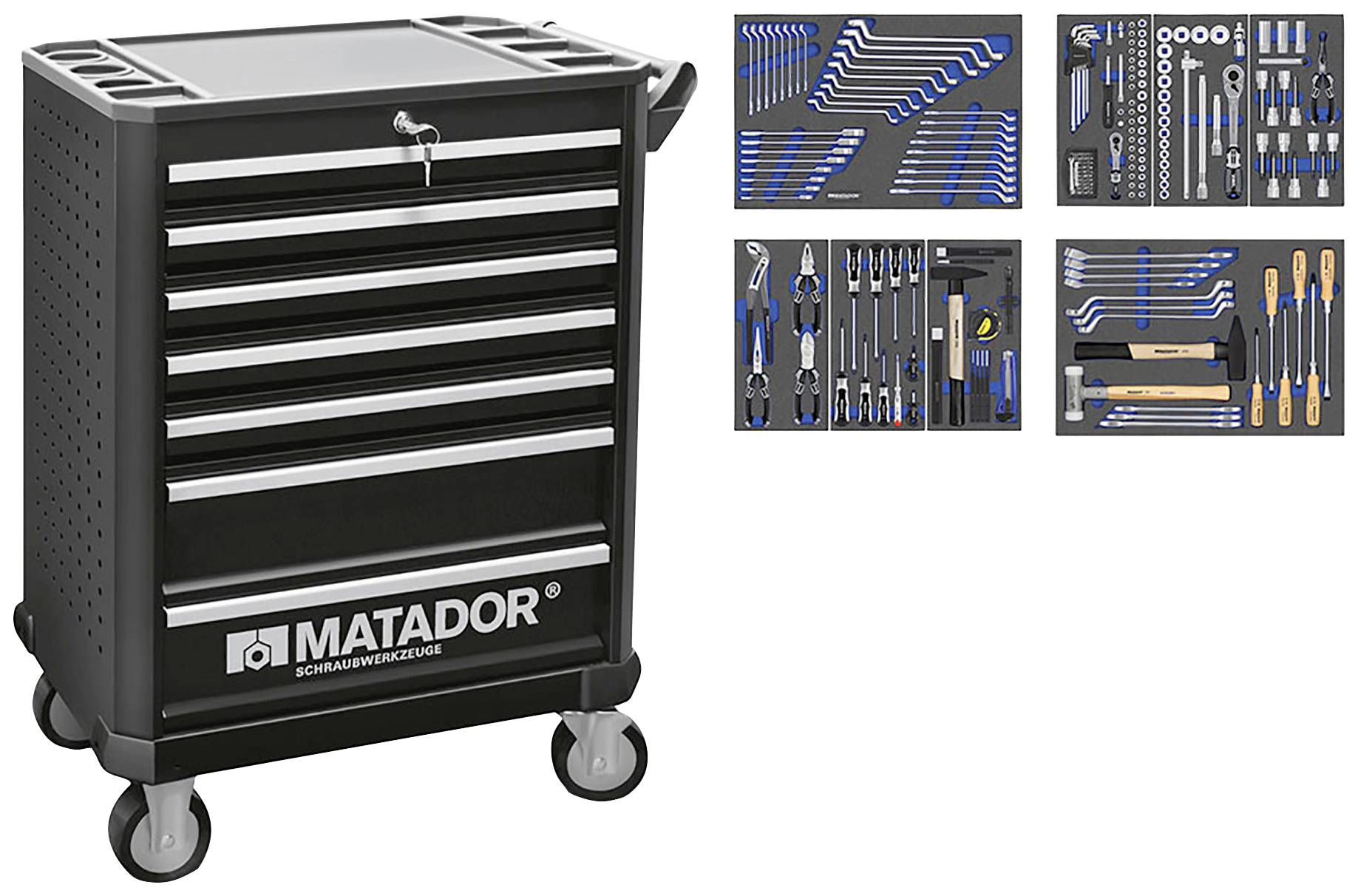 Matador Schraubwerkzeuge 81639561 Werkstattwagen