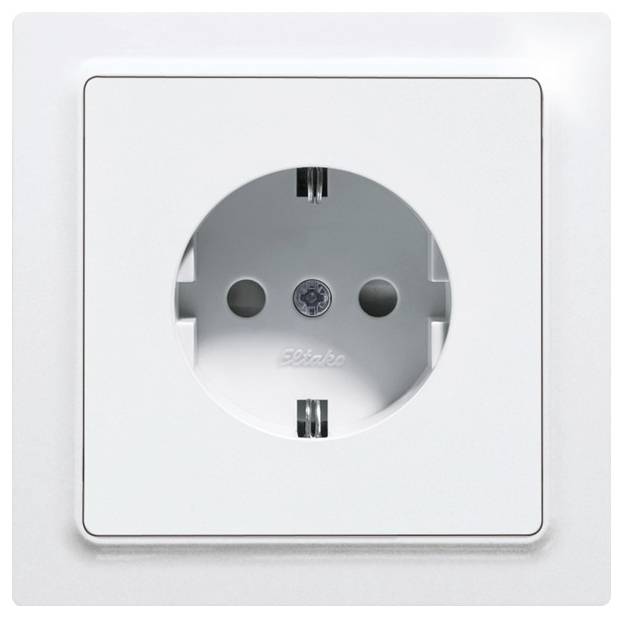 DSS55E-pm Eltako Steckdose Unterputz, Schraubbefestigung