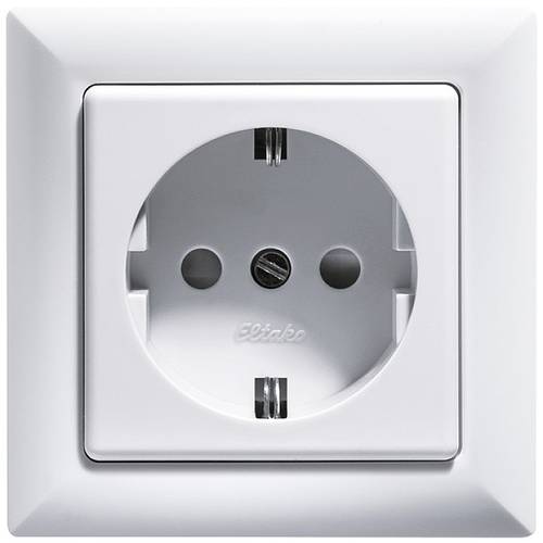 DSS+SDO55-rw Eltako Steckdose Unterputz, Schraubbefestigung