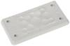 Trelleborg MH-10 F 12-1 LIGHT GREY UL94 V-0 IP65 | TPE | Screw Durchführungsplatte temperaturbeständig, wasserdicht, schraubbar Klemm-Ø (max.) 16 mm Plattenstärke (max.) 19 mm TPE Grau 1 St.