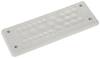Trelleborg MH-24 F27-1 LIGHT GREY UL94 V-0 IP65 | TPE | Screw Durchführungsplatte mit Kabeleinführung Klemm-Ø (max.) 13 mm TPE Grau 1 St.
