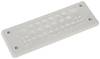 Trelleborg MH-24 F 30-2 LIGHT GREY UL94 V-0 IP65 | TPE | Screw Durchführungsplatte mit Kabeleinführung Klemm-Ø (max.) 14.5 mm TPE Grau 1 St.