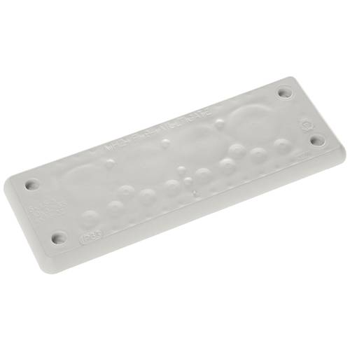 Trelleborg MH-24 F 19-1 LIGHT GREY UL94 V-0 IP65 TPE Screw Durchführungsplatte TPE Grau 1 St.