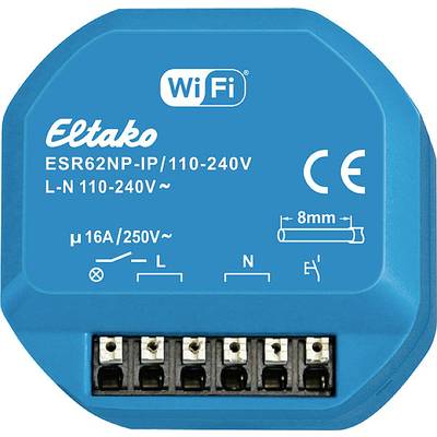 Stromstoß-Schalter Unterputz Eltako ESR62NP-IP/110-240V 1 Schließer 240 V 16 A   1 St. 