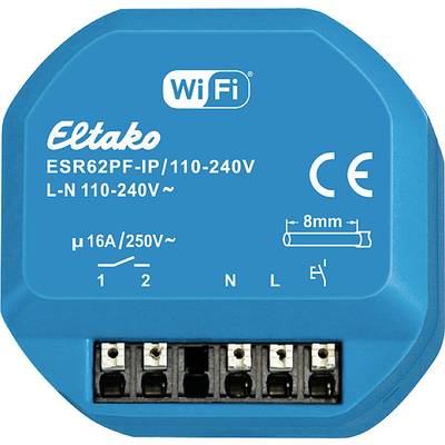 Stromstoß-Schalter Unterputz Eltako ESR62PF-IP/110-240V 1 Schließer 240 V 16 A   1 St. 