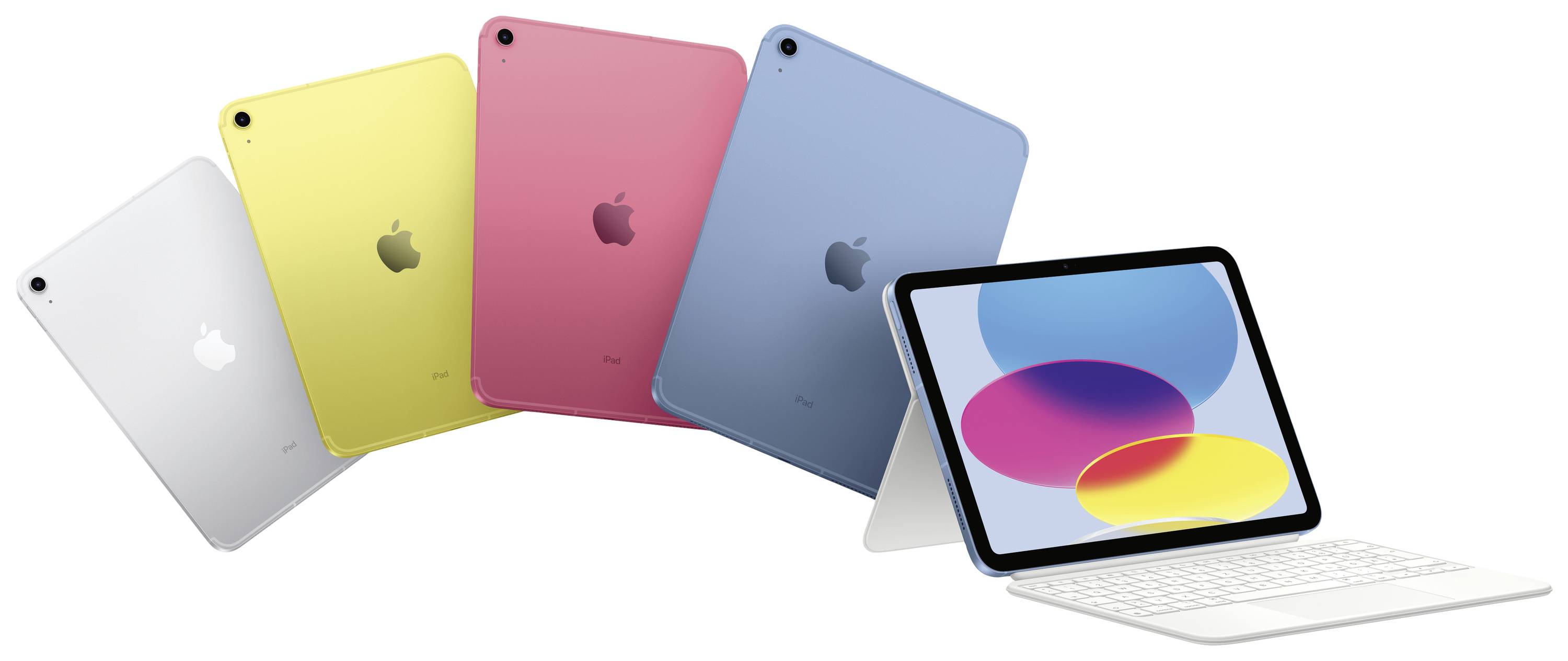 Apple iPad 10.9 (10. Generation, 2022) WiFi + Cellular 64 GB Silber iPad 27.7 cm (10.9 Zoll) iPadOS 16 2360 x 1640 Pixel-3