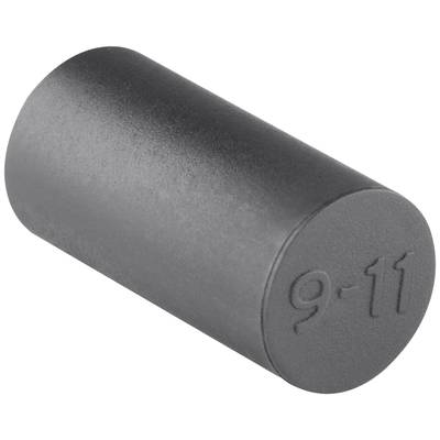 Ein zylindrischer Magnet mit der Aufschrift '9-11'.