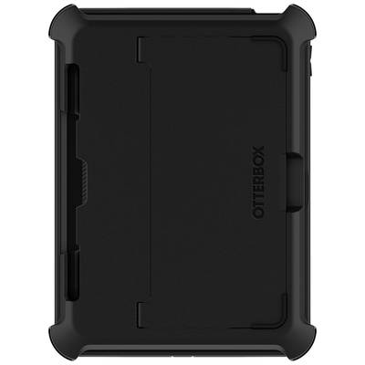 Eine robuste schwarze Schutzhülle für ein Tablet, mit verstärkten Ecken und einem stabilen Griff für zusätzliche Sicherheit.
