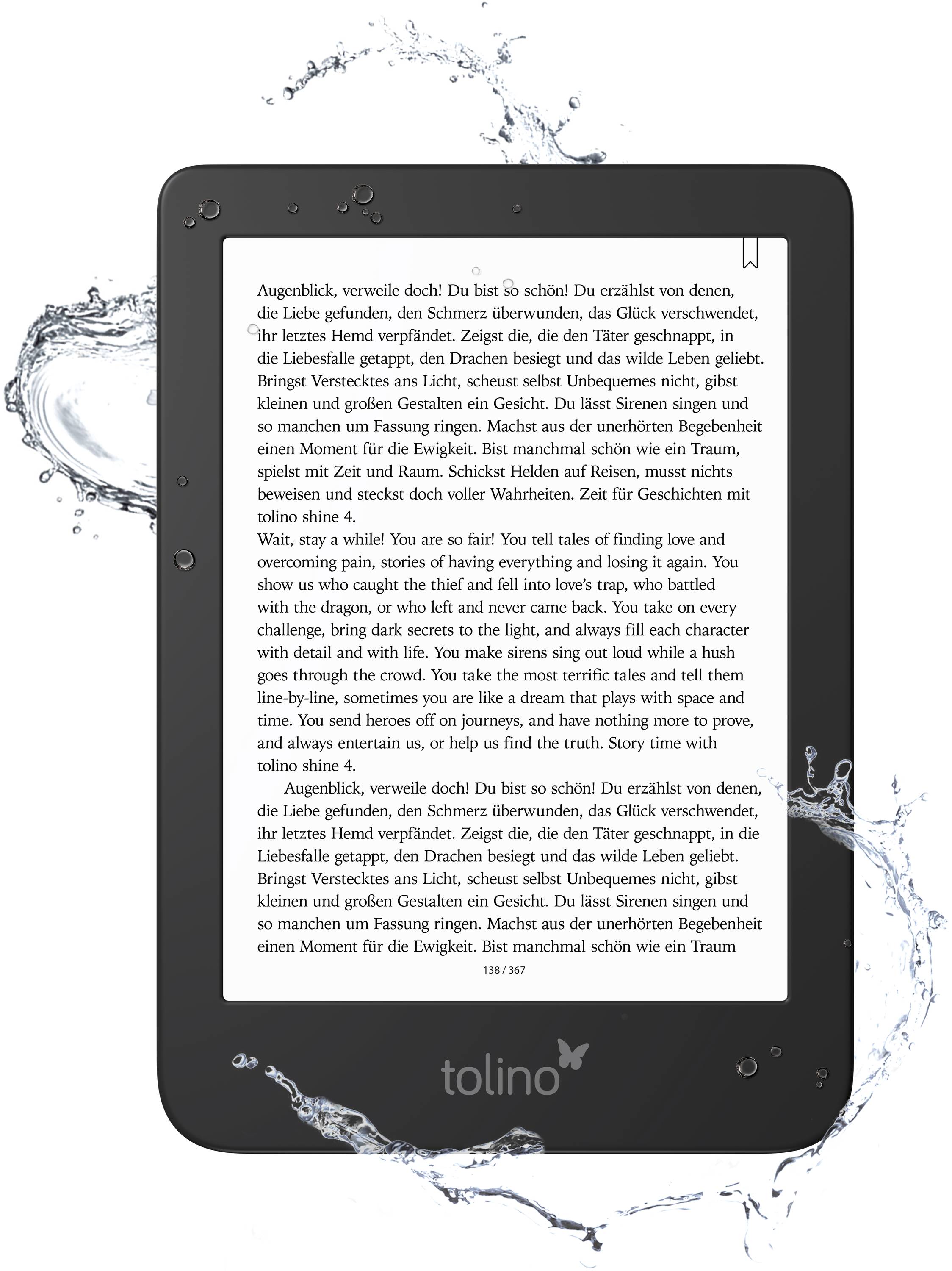 Tolino shine 4 eBook-Reader 15.2 cm (6 Zoll) Schwarz/Blau-6