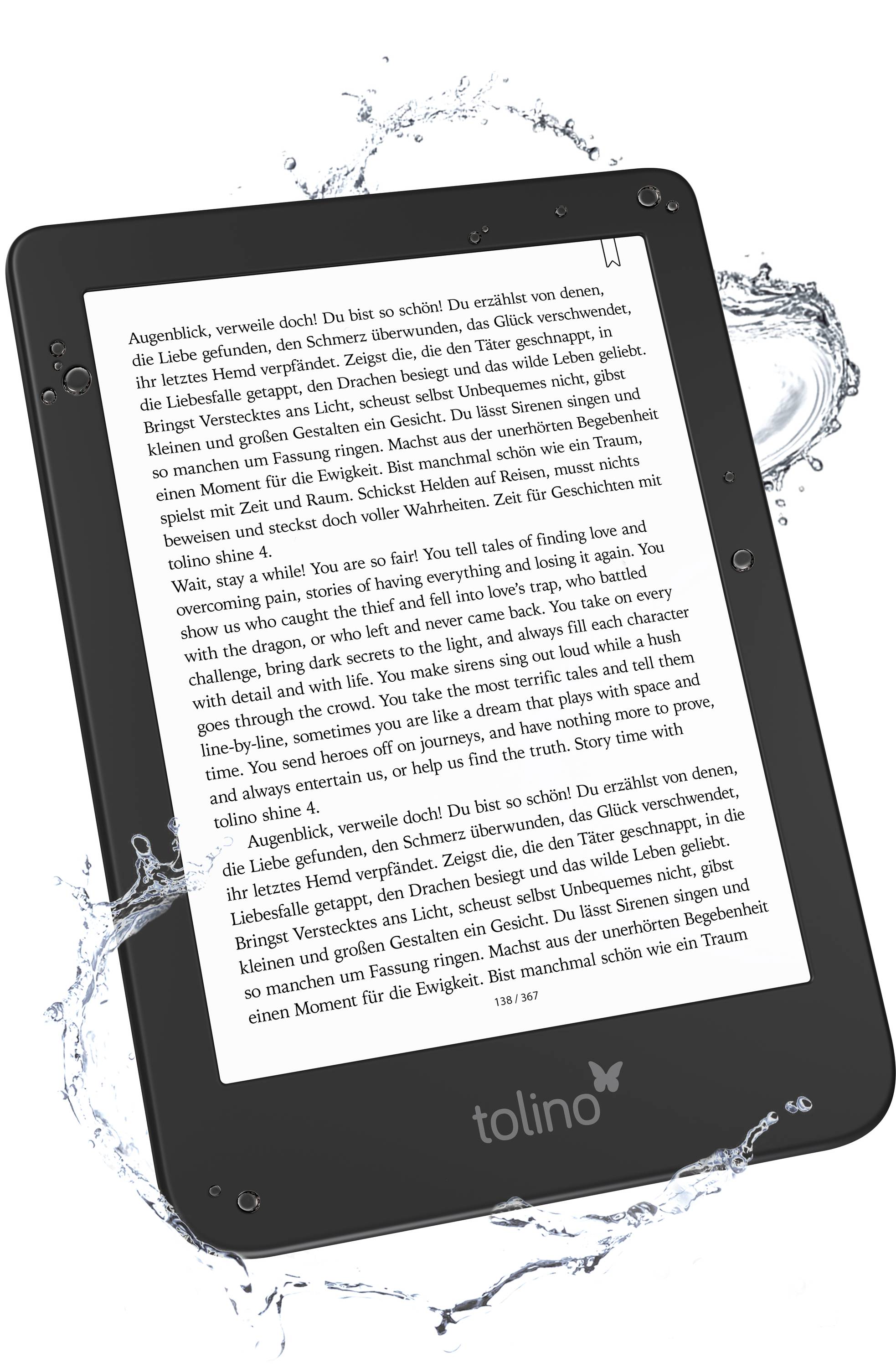 Tolino shine 4 eBook-Reader 15.2 cm (6 Zoll) Schwarz/Blau-7