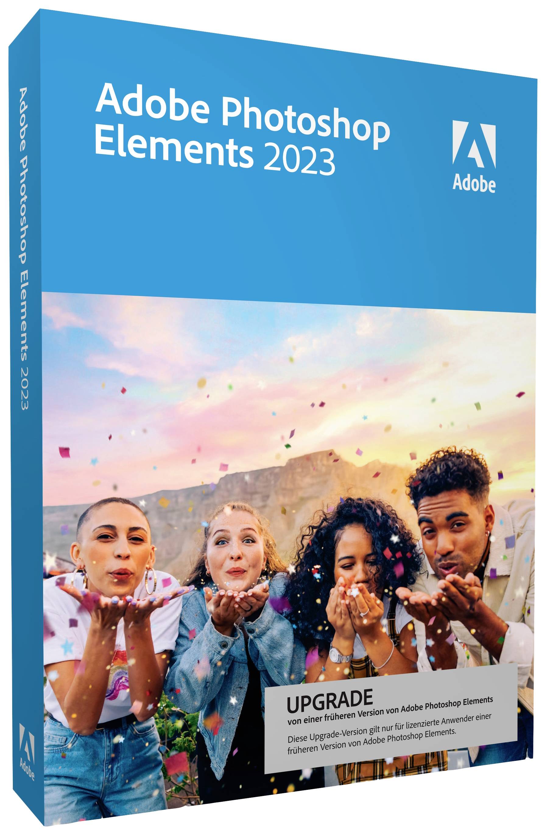 ADOBE Photoshop Elements 2023 Software Vollversion (DVD)