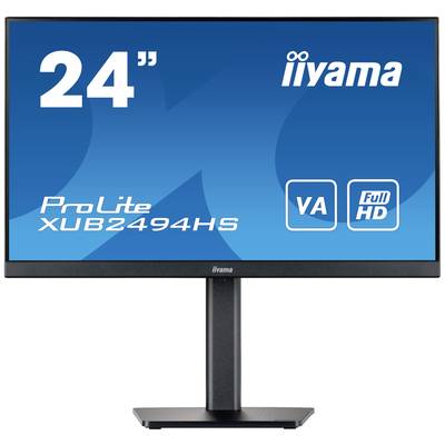 Iiyama XUB2494HS-B2 LED-Monitor 60.5 cm (23.8 Zoll) EEK E (A - G) 1920 x 1080 Pixel Full HD 4 ms HDMI®, DisplayPort, Kop