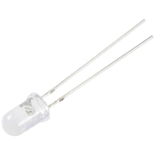 Thumbnail - TRU COMPONENTS LED bedrahtet Weiß Rund 5 mm 5800 mcd 100 ° 20 mA 2.9 V