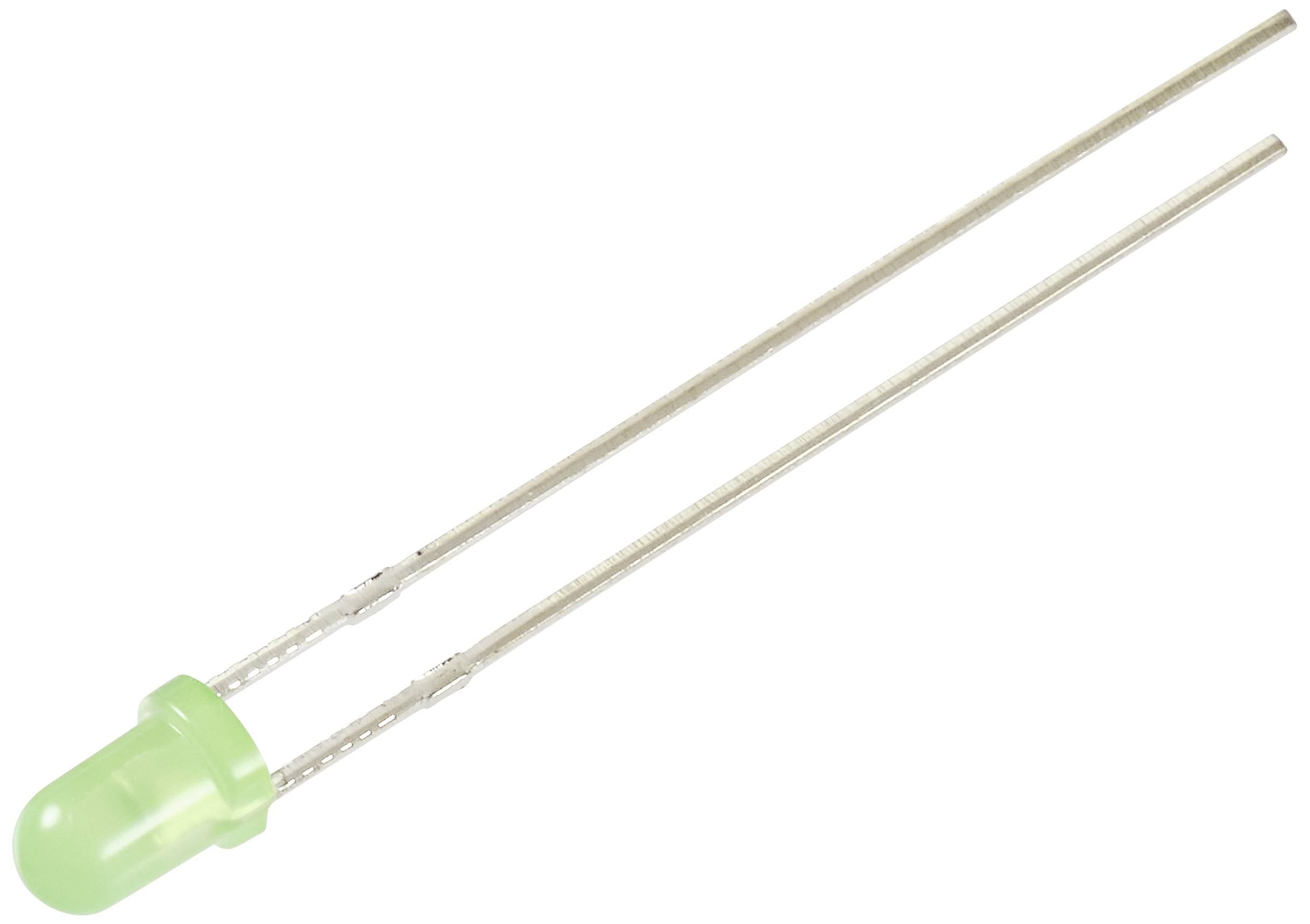 TRU COMPONENTS TC-10551832 LED Yellow-green 3mm 150mcd 30° 5V 12mA 5V
